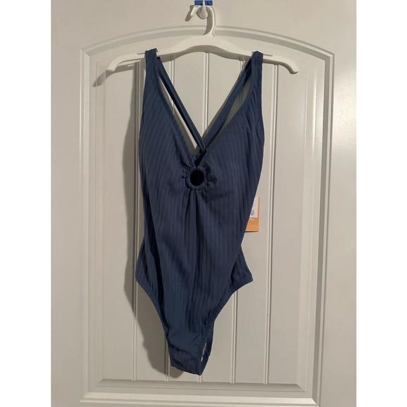 Kona Sol Other - NWT Kona Sol Blue One Piece Women’s Bathing Suit in Large